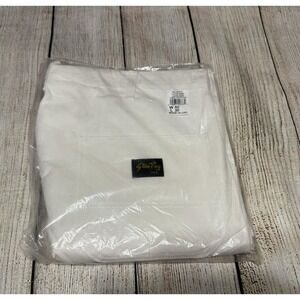 VTG Stan Ray MAB Carpenter Pants White Canvas Painter Workwear USA 40 x 30 GTbA2